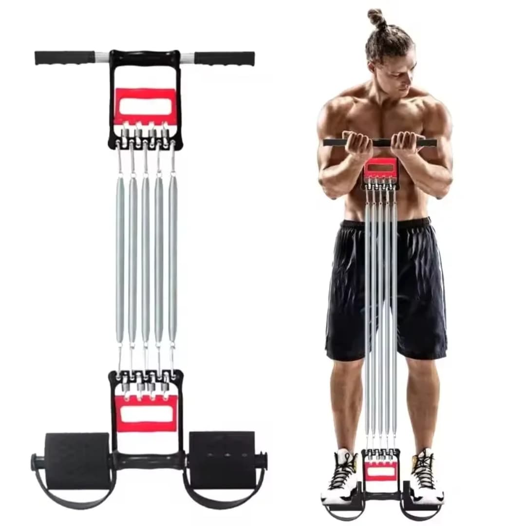 5 Spring Chest Pull Expander 3 in 1 - Hand Grip