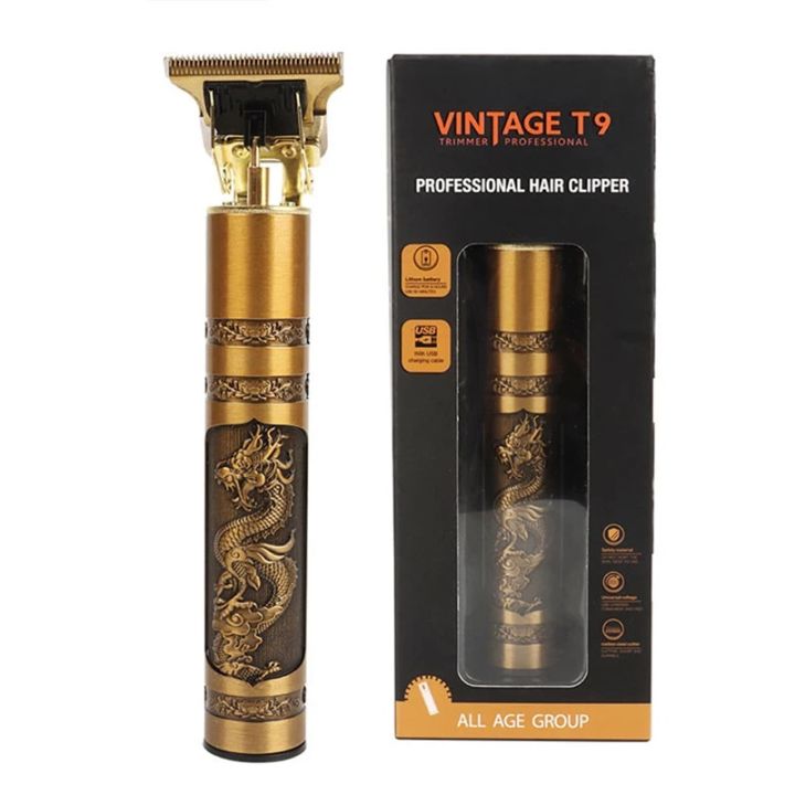 Vintage T9 Professional Hair Clipper and Beard Trimmer