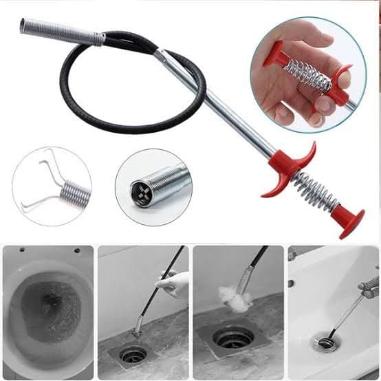 Drain Cleaner Tool (Spring Claw) – আটকে যাওয়া নালা পরিষ্কার এখন সহজ